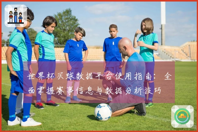 世界杯买球数据平台使用指南：全面掌握赛事信息与数据分析技巧