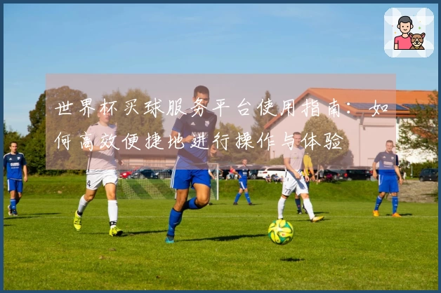 世界杯买球服务平台使用指南：如何高效便捷地进行操作与体验